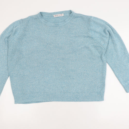 EWM Pure Classics Women's Blue XL Knit Jumper