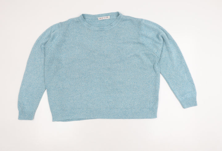 EWM Pure Classics Women's Blue XL Knit Jumper