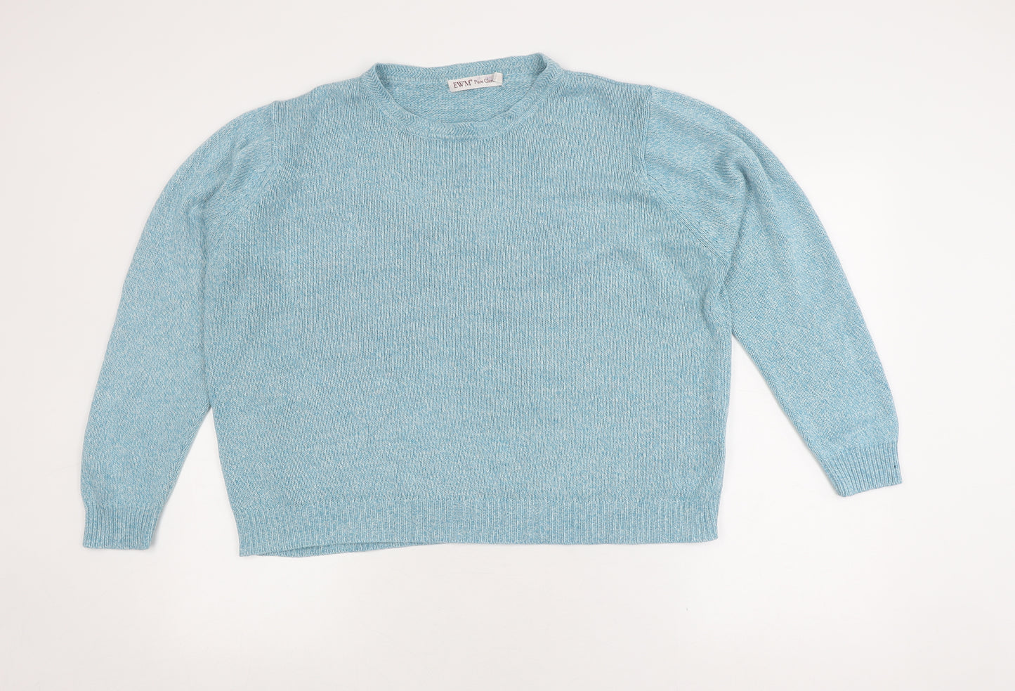 EWM Pure Classics Women's Blue XL Knit Jumper
