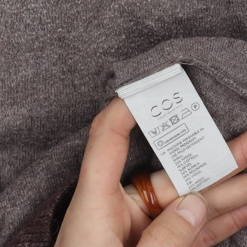 COS Women's Brown Pullover Jumper, Size M