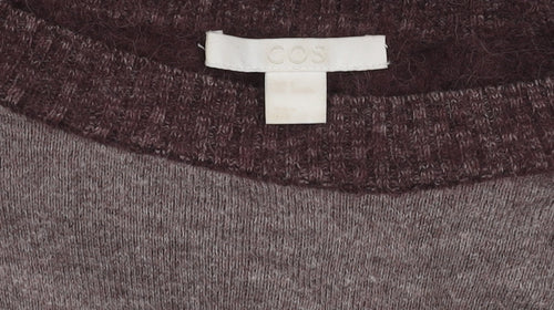 COS Women's Brown Pullover Jumper, Size M