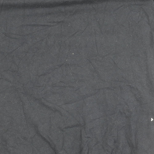 ACW85 Men's Black Long Sleeve Polo Shirt Large