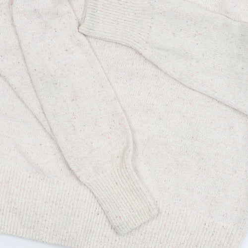 Per Una Women's Ivory Henley Jumper, Size 14