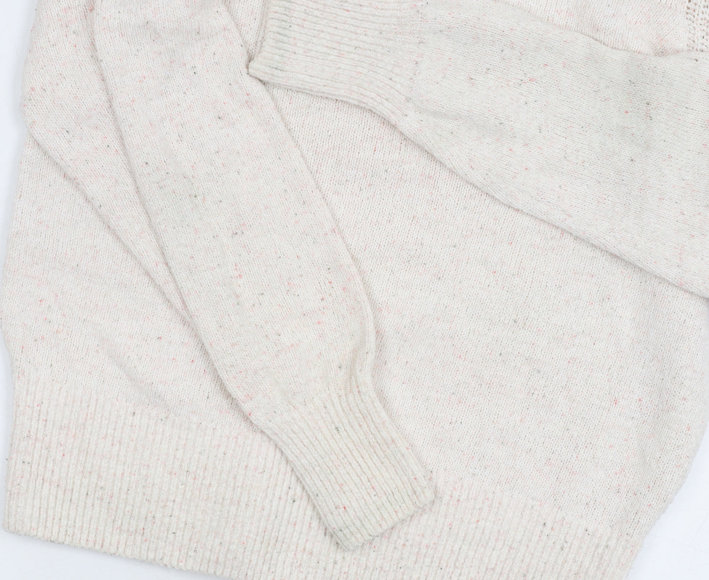 Per Una Women's Ivory Henley Jumper, Size 14