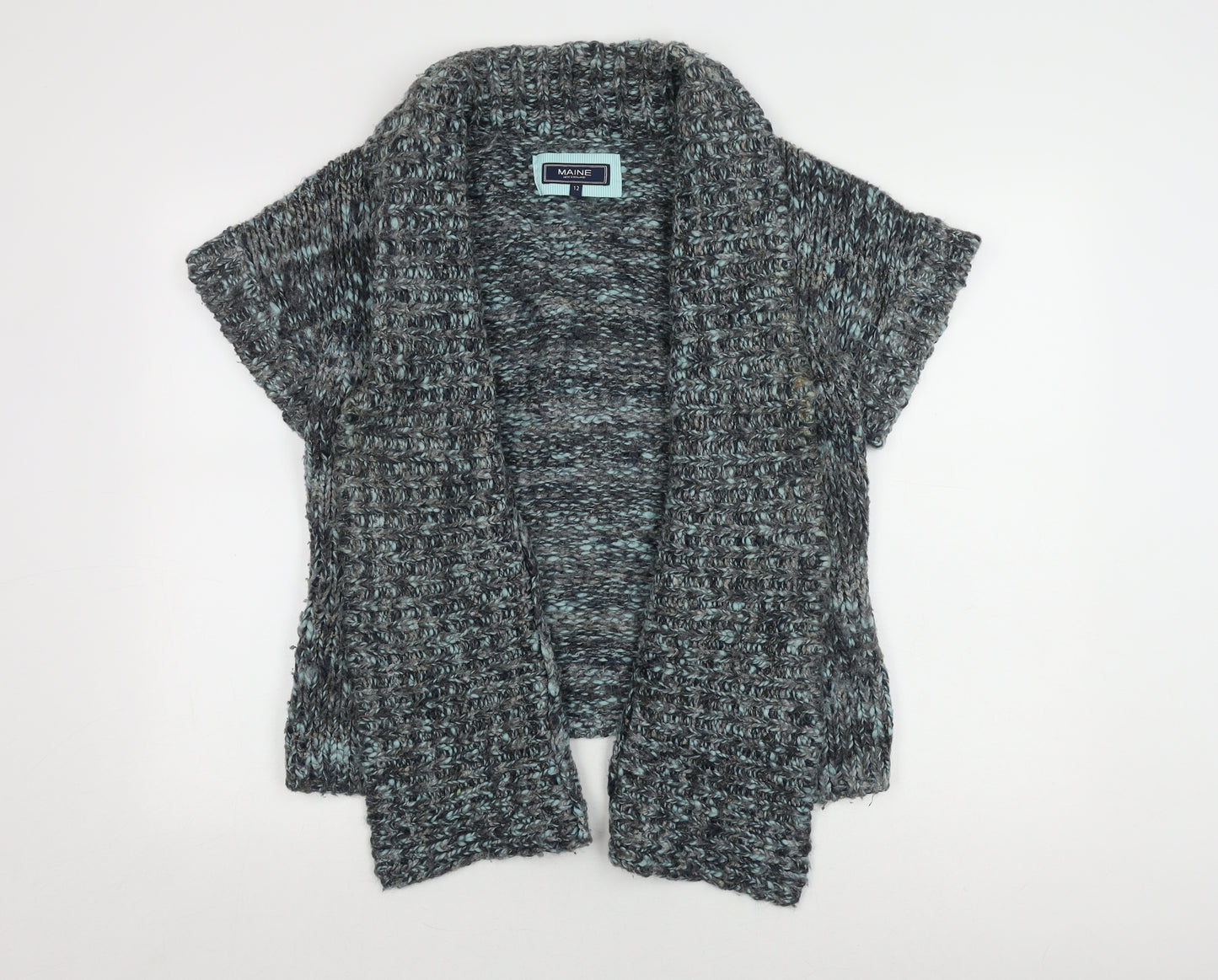 Maine New England Women's Grey Cardigan Size 12