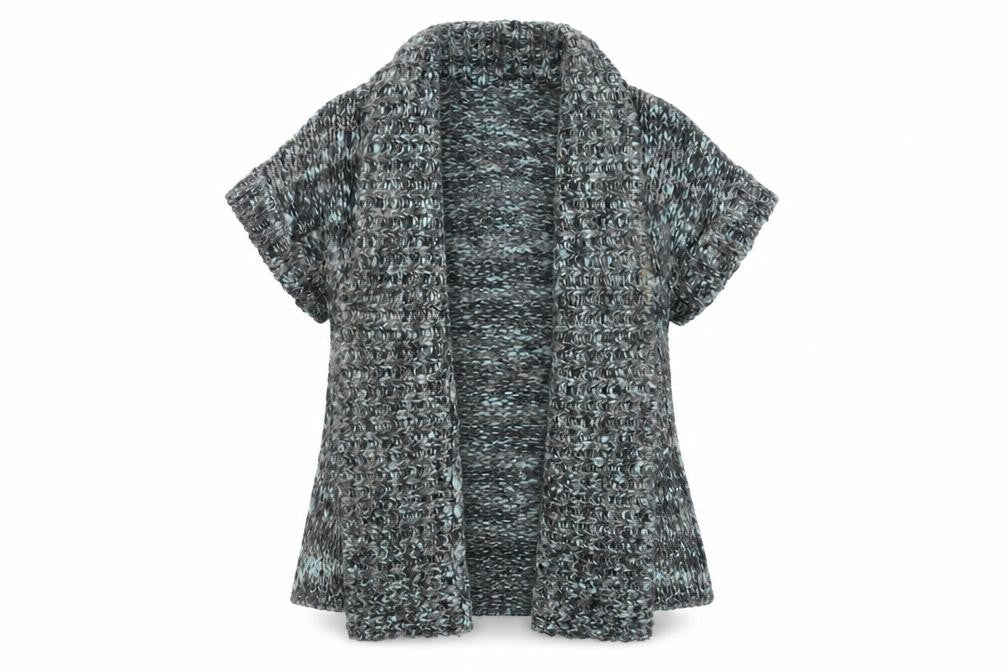 Maine New England Women's Grey Cardigan Size 12