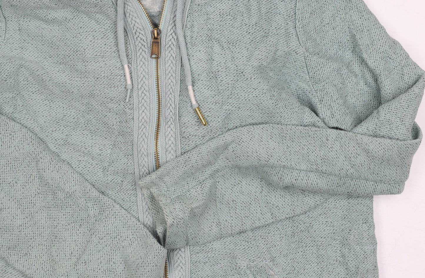 Fat Face Women’s Green Full Zip Hoodie Size 16