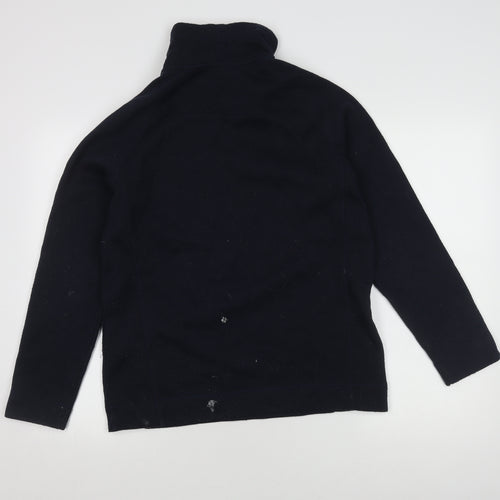 Craghoppers Unisex Black Fleece Pullover Sweatshirt UK 14