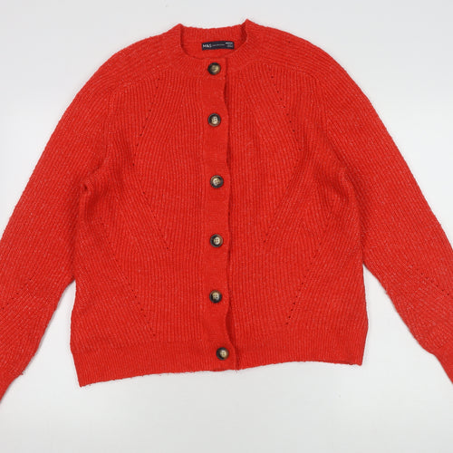 Marks and Spencer Women's Red Cardigan M