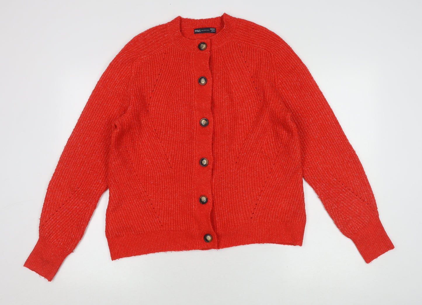 Marks and Spencer Women's Red Cardigan M