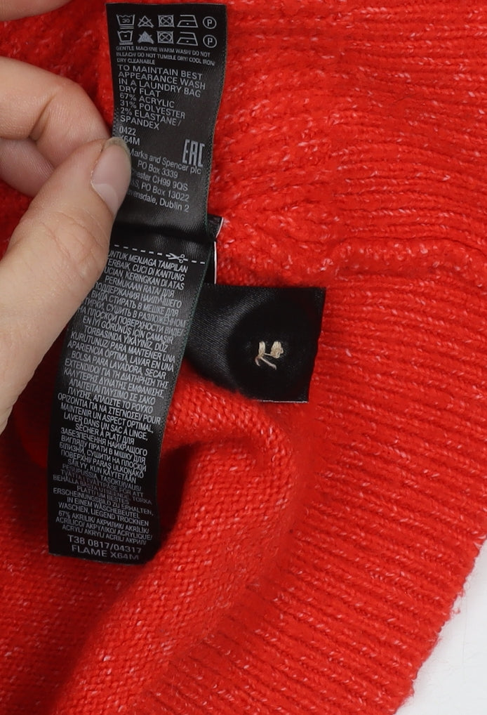 Marks and Spencer Women's Red Cardigan M