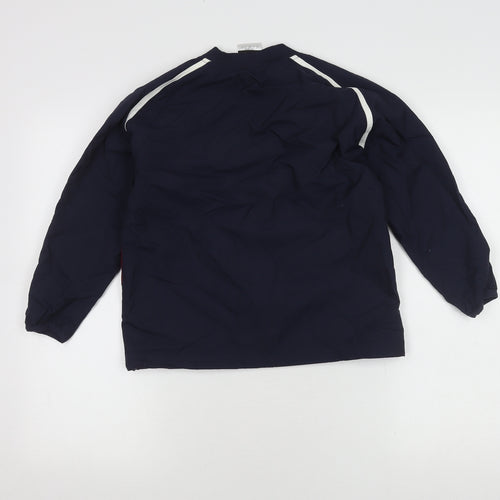 Canterbury Boys Blue Jacket, 8 Years, Colourblock, Nylon Shell