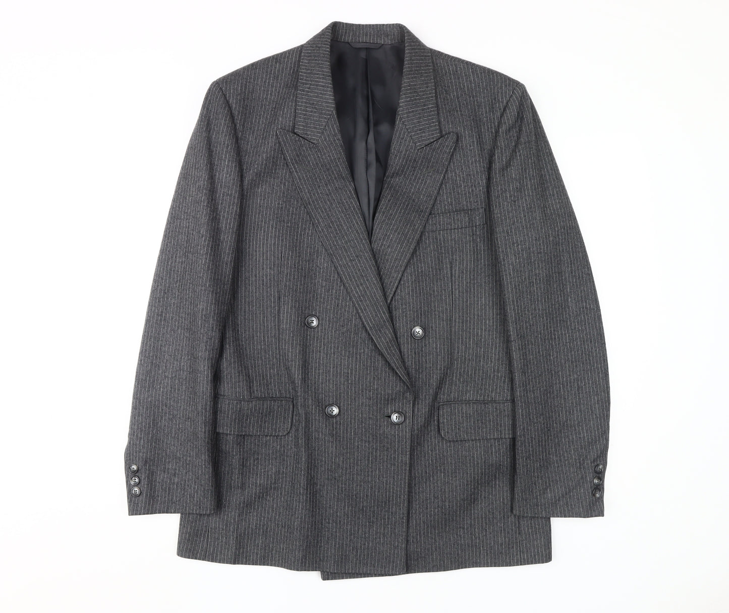 Westbourne & Ellis Men's Grey Striped Blazer 40R