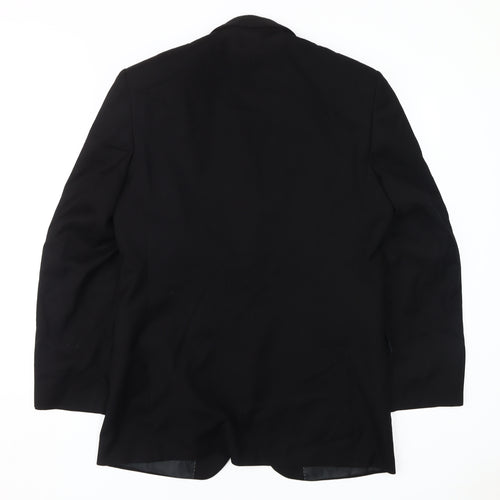 CIRO Men's Black 38R Single-Breasted Blazer Jacket