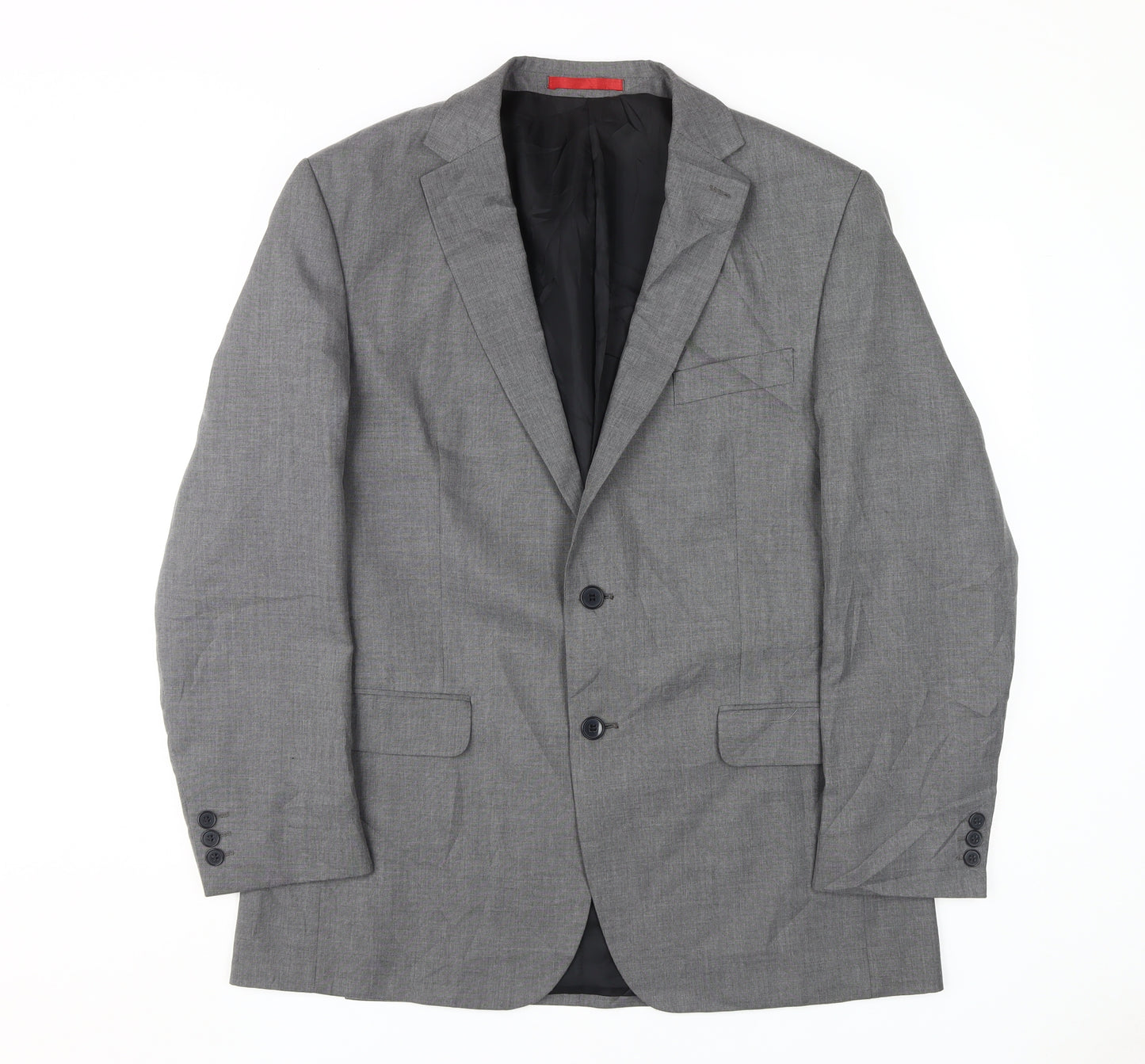 Burton Men's Grey Regular Fit Blazer 42R Formal Jacket