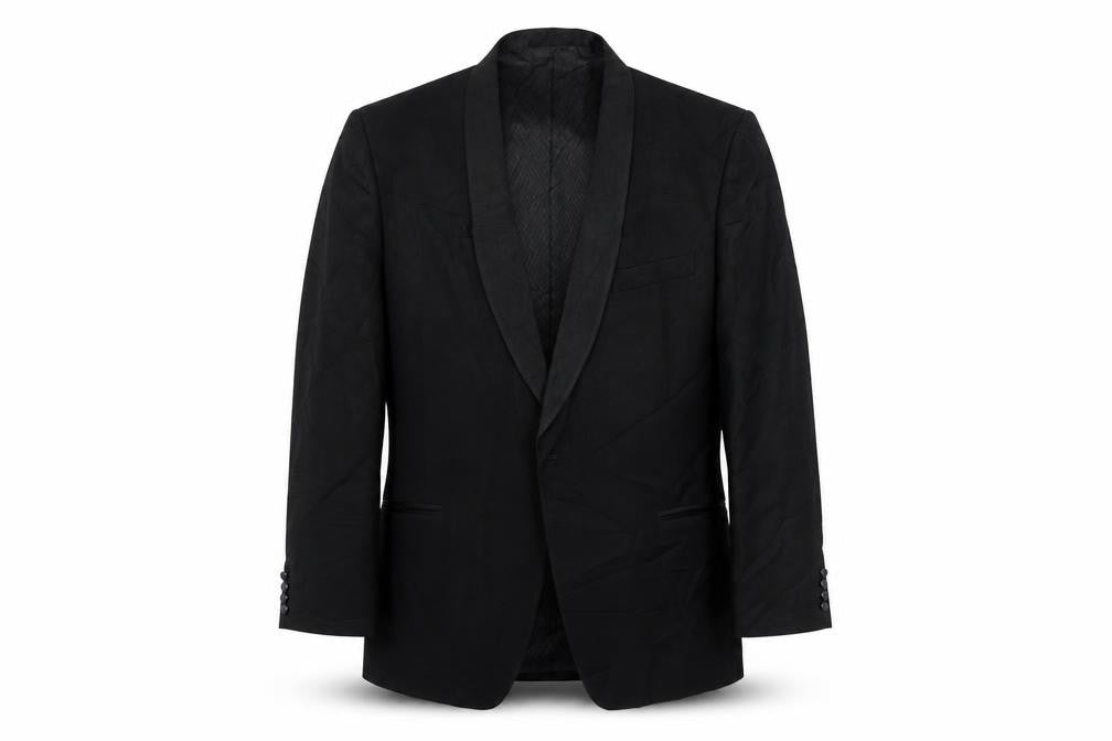 Willerby Men's Black Tuxedo Blazer, Size 40, Shawl Lapel, Elegant