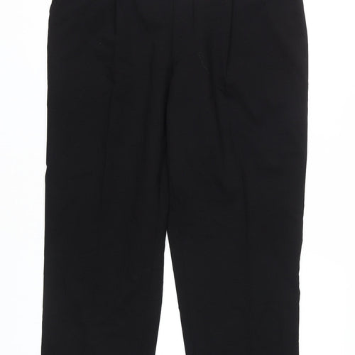 Moss Bros Men's Black Trousers, Size 36