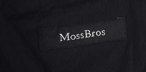 Moss Bros Men's Black Trousers, Size 36