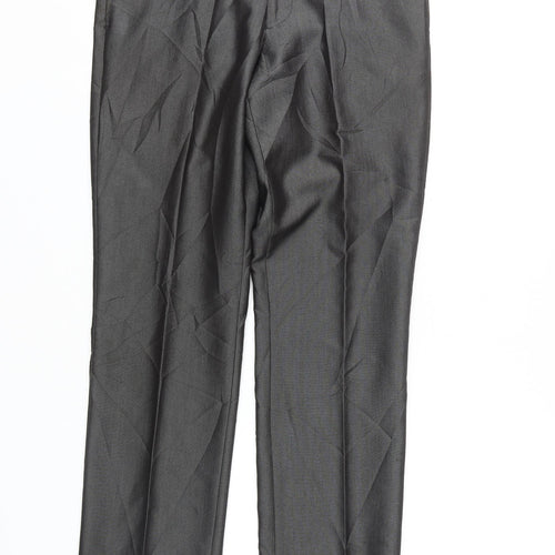 Next Men's Black Dress Pants 30R Formal Trousers