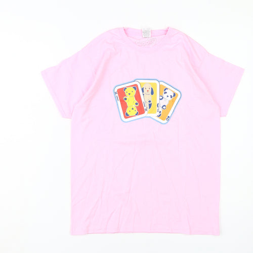 Sooty Girls Pink Graphic T-Shirt 12-13 Years