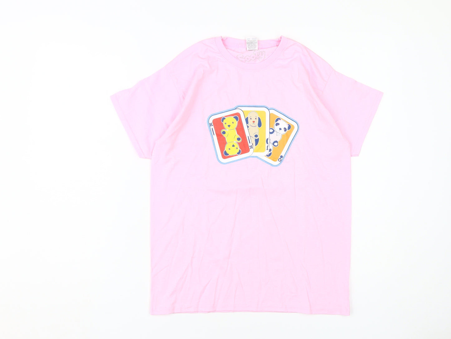 Sooty Girls Pink Graphic T-Shirt 12-13 Years