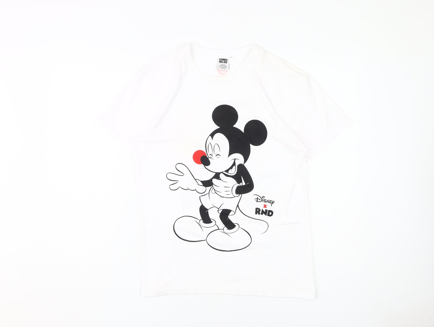 Comic Relief Unisex White XS Disney T-Shirt
