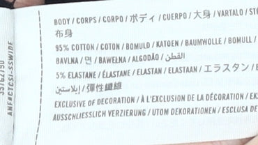 Hollister Women’s Black Cropped T-Shirt S