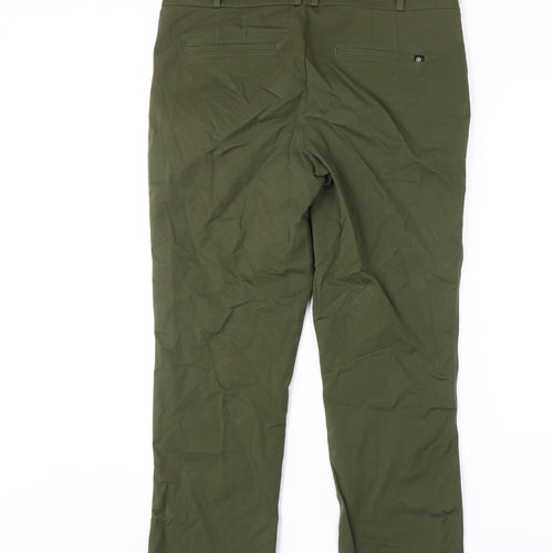 Banana Republic Women's Green Straight-Leg Jeans Size 10