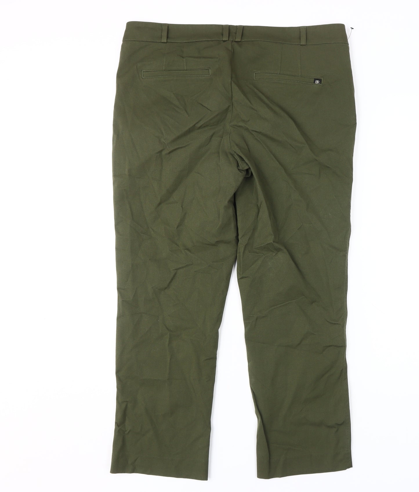 Banana Republic Women's Green Straight-Leg Jeans Size 10