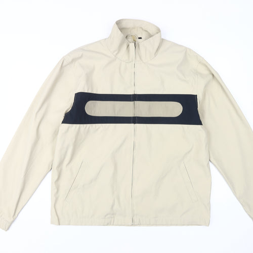 Othello Men's Beige Windbreaker Jacket L