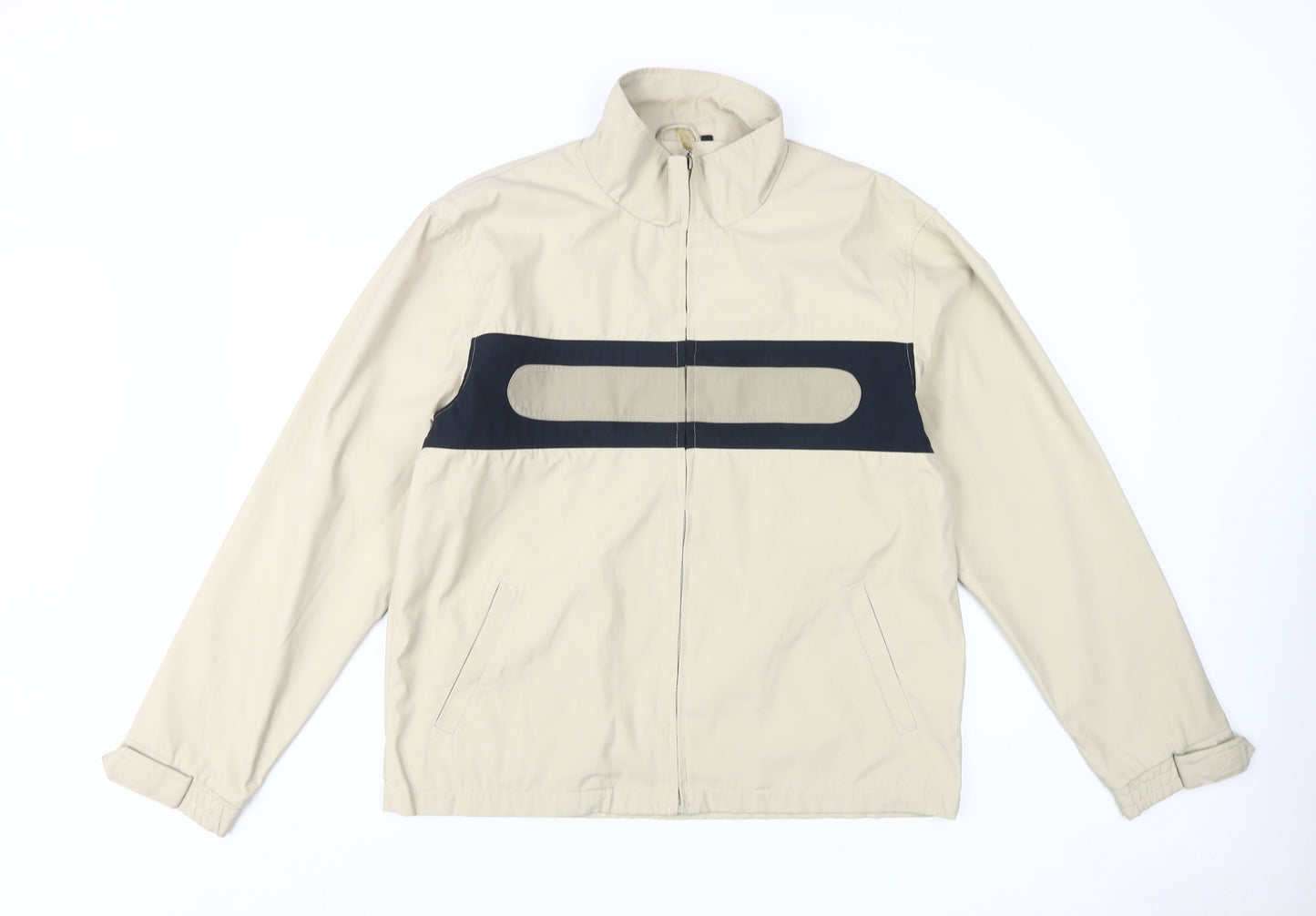 Othello Men's Beige Windbreaker Jacket L