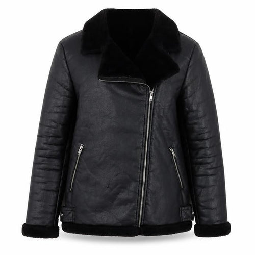 Missguided Women's Black Motorcycle Jacket Size 12