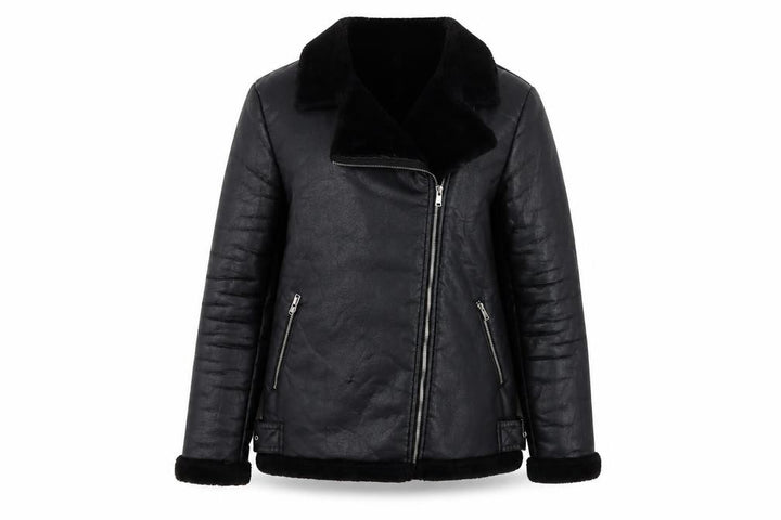 Missguided Women's Black Motorcycle Jacket Size 12