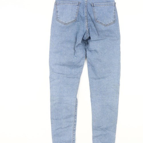 Topshop Women Blue Skinny High Rise Jeans Size 25