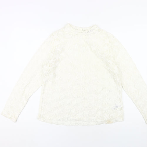 Marks and Spencer Ivory Lace Blouse UK 16