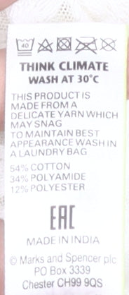 Marks and Spencer Ivory Lace Blouse UK 16