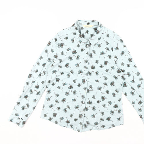 WoolOvers Women's Multicoloured Floral Blouse M