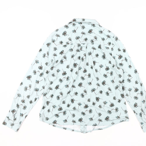 WoolOvers Women's Multicoloured Floral Blouse M