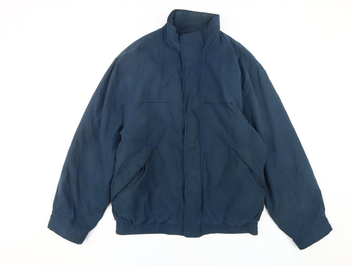 Debenhams Men's Blue Bomber Jacket, Medium, Casual Style