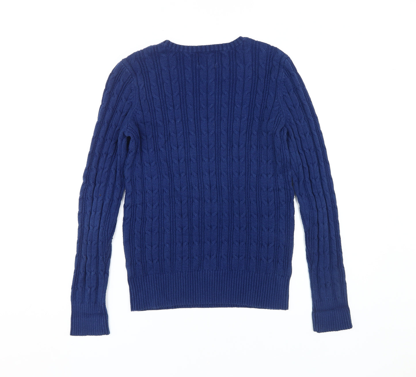 St John's Bay Women's Blue Pullover Jumper, Size S