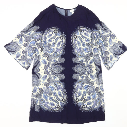 Women's Multicoloured Size 12 Paisley Dress