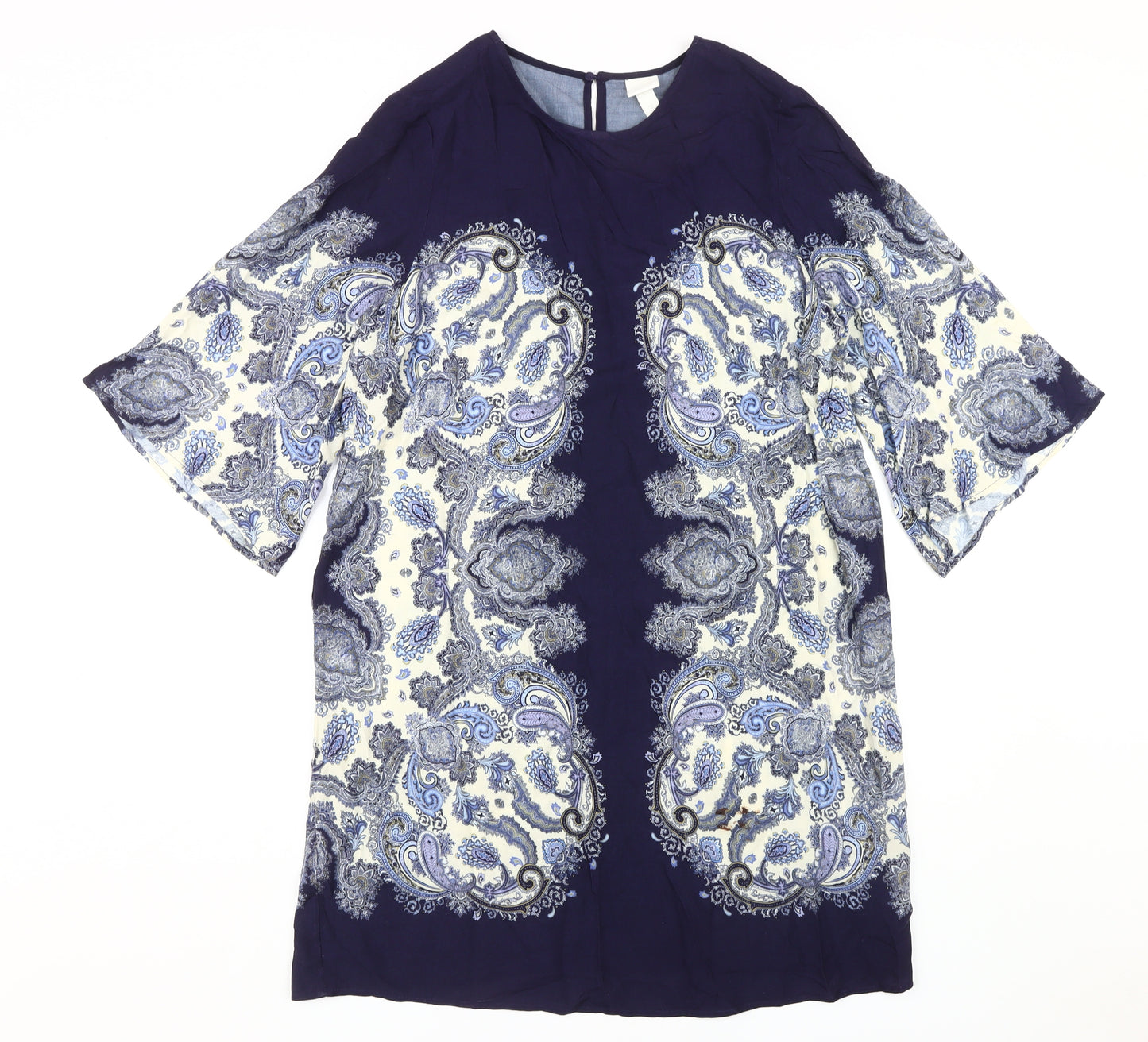 Women's Multicoloured Size 12 Paisley Dress