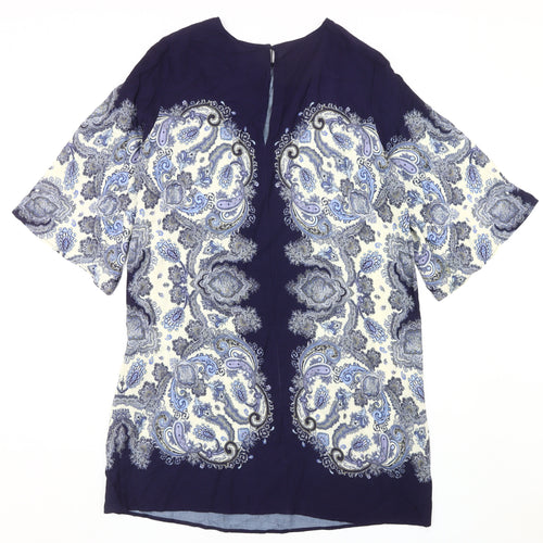 Women's Multicoloured Size 12 Paisley Dress
