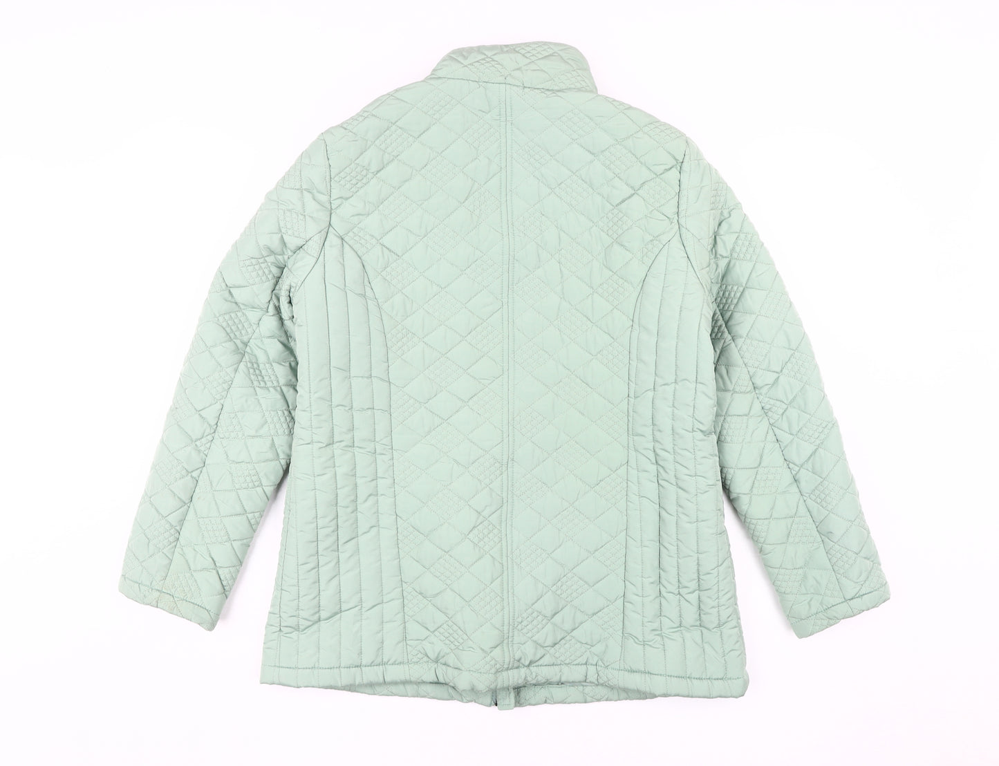 Isle Outerwear Women's Green Quilted Jacket Size 14