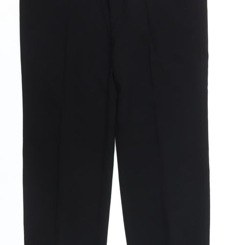 Marks and Spencer Men's Black Dress Pants Regular Fit