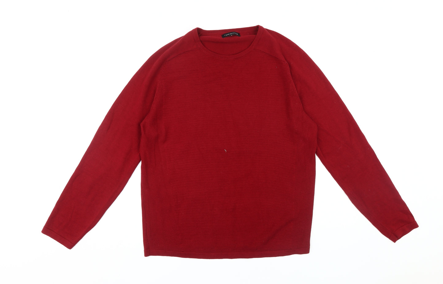 Red Herring Men's Medium Red Pullover Jumper