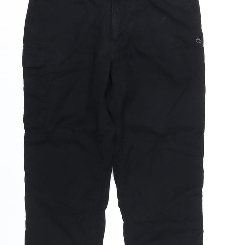 Craghoppers Men's Black Cargo Trousers Size 36