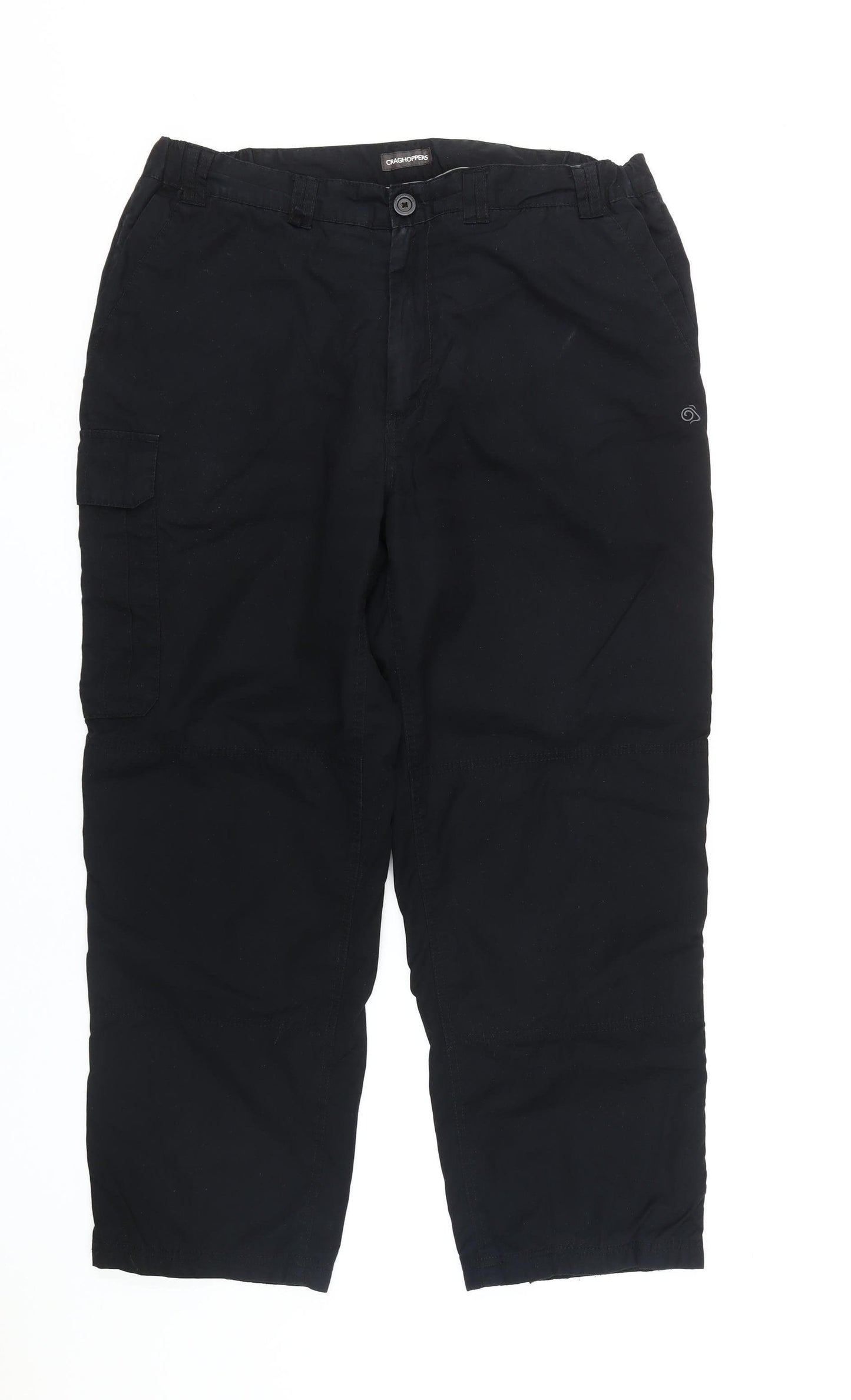 Craghoppers Men's Black Cargo Trousers Size 36