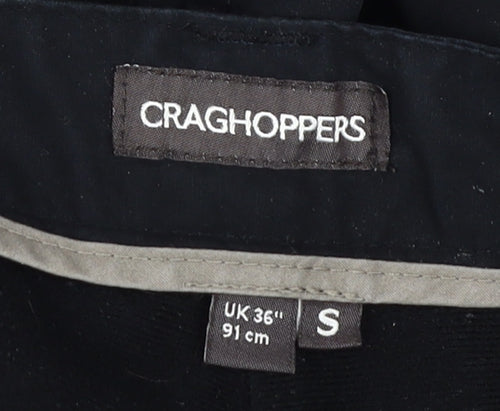 Craghoppers Men's Black Cargo Trousers Size 36