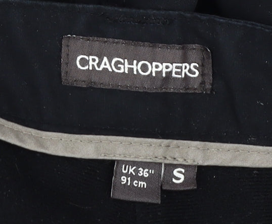 Craghoppers Men's Black Cargo Trousers Size 36